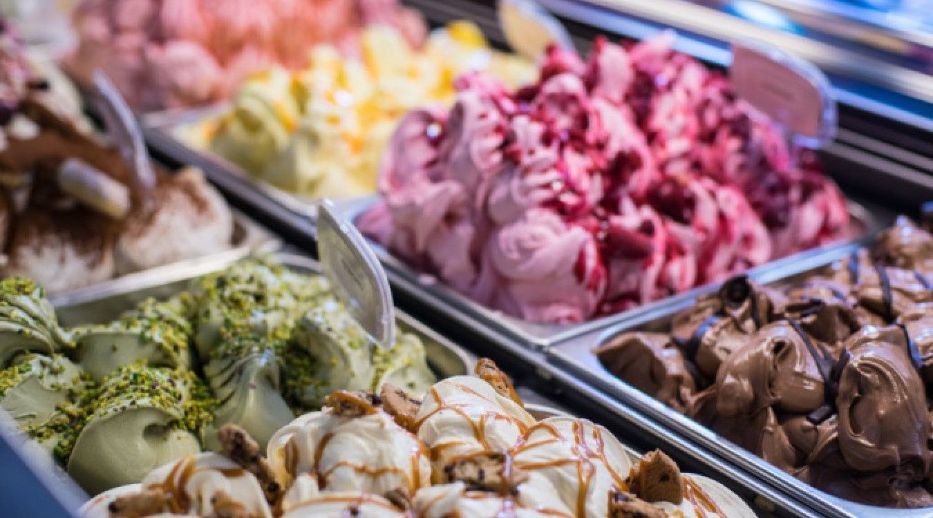 Iskremsmaking for to