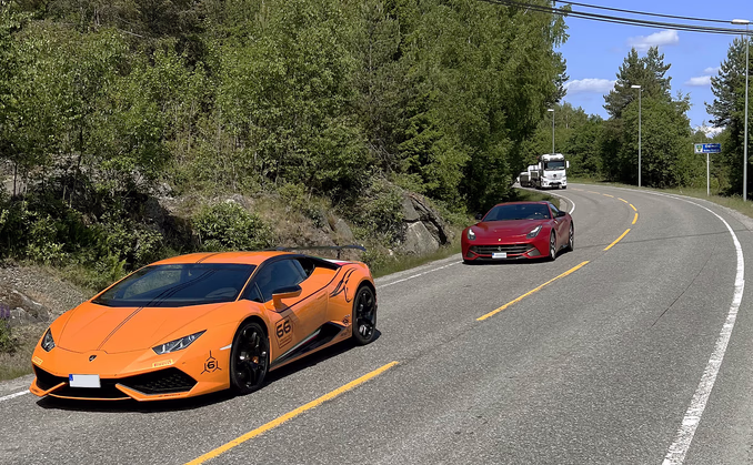 Kjør Supersportsbil