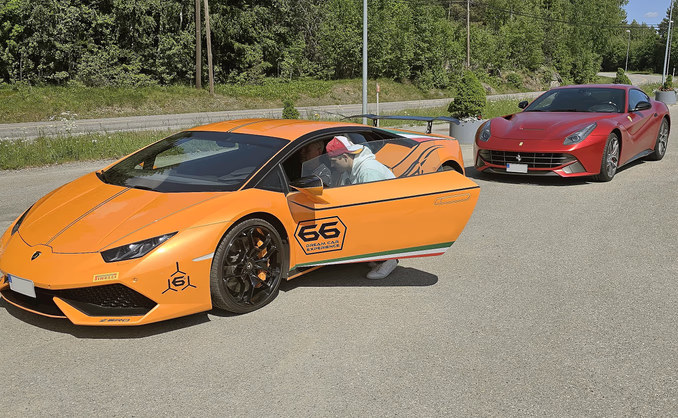 Kjør Supersportsbil