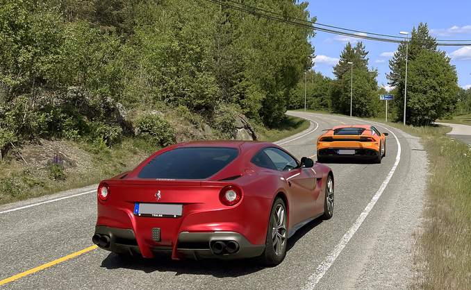 Kjør Supersportsbil