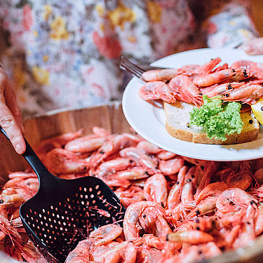 Fjordcruise med rekebuffet