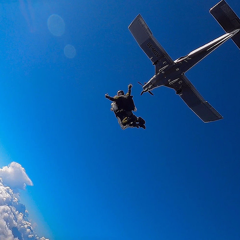 Tandem fallskjermhopp