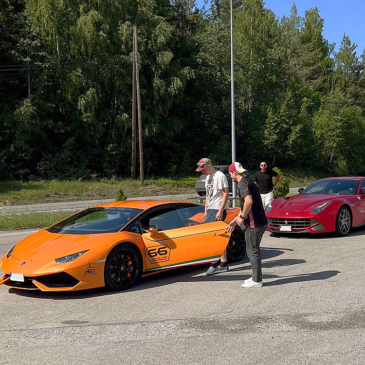 Kjør Supersportsbil deluxe