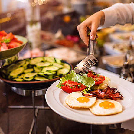 Hotellfrokost for to