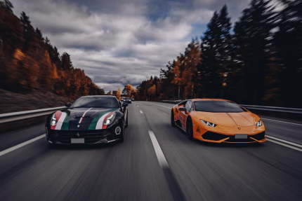 Kjør supersportsbil på bane – Gaven som får hjertepumpa til å slå