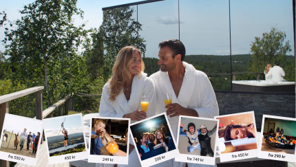 Gavetips: 55 Opplevelser fra 180 til 750 kr