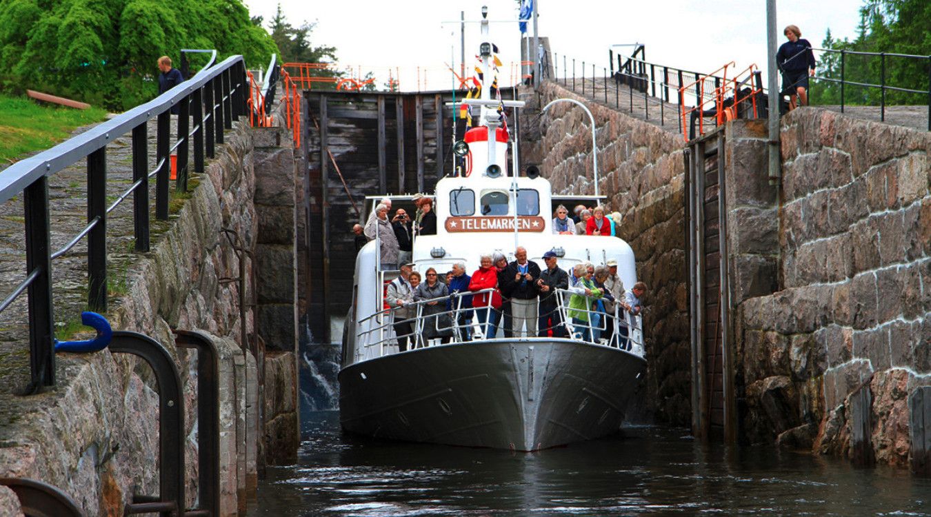 Kanalcruise med hotell