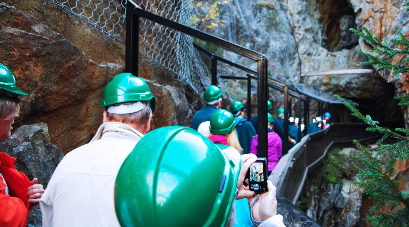 Barnas gruvetur for familien