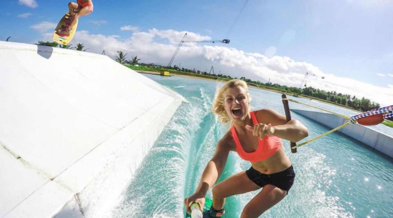 Vannsport-weekend for to