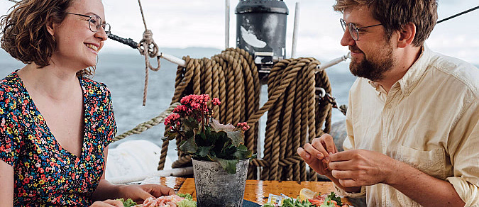 Fjordcruise med reker for to