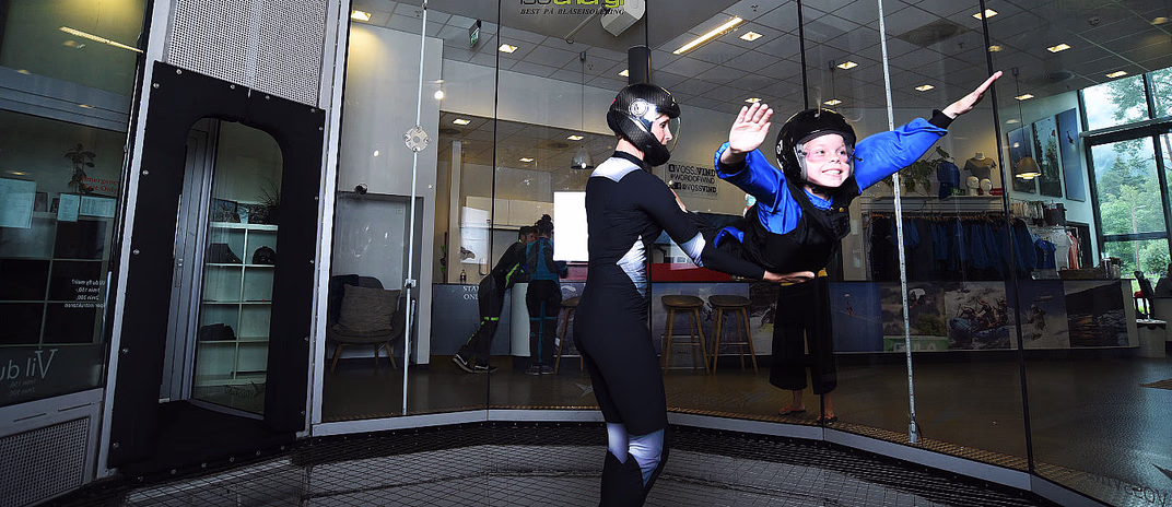 Vindtunnel for familien