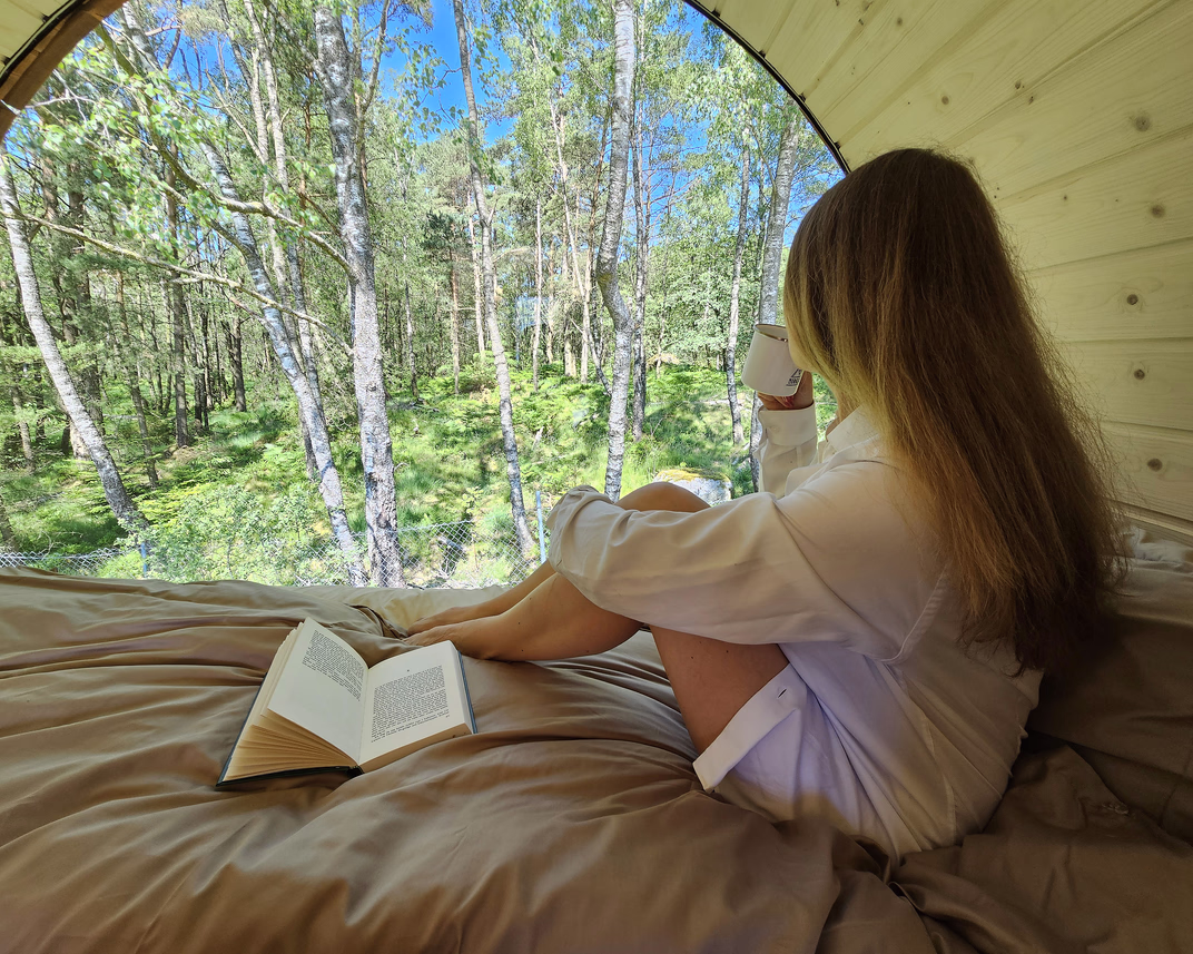 Overnatting i luksustønne