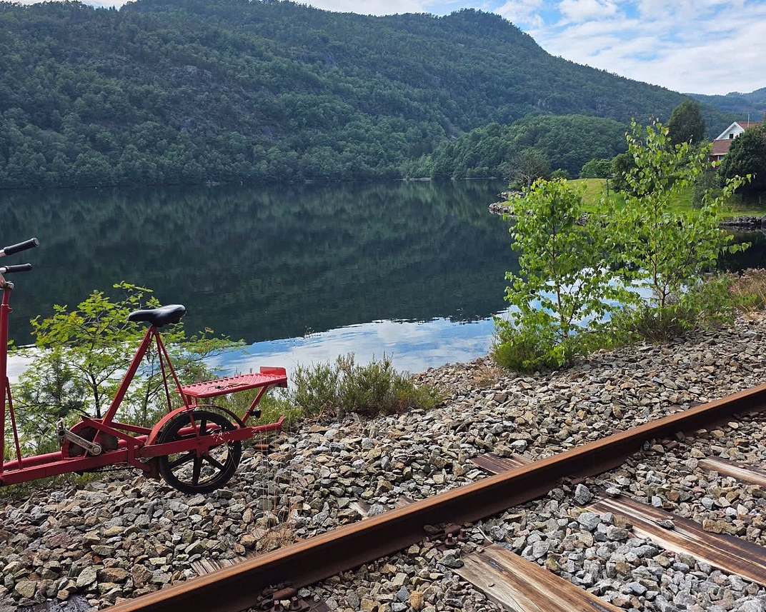Elektrisk dresintur for familien