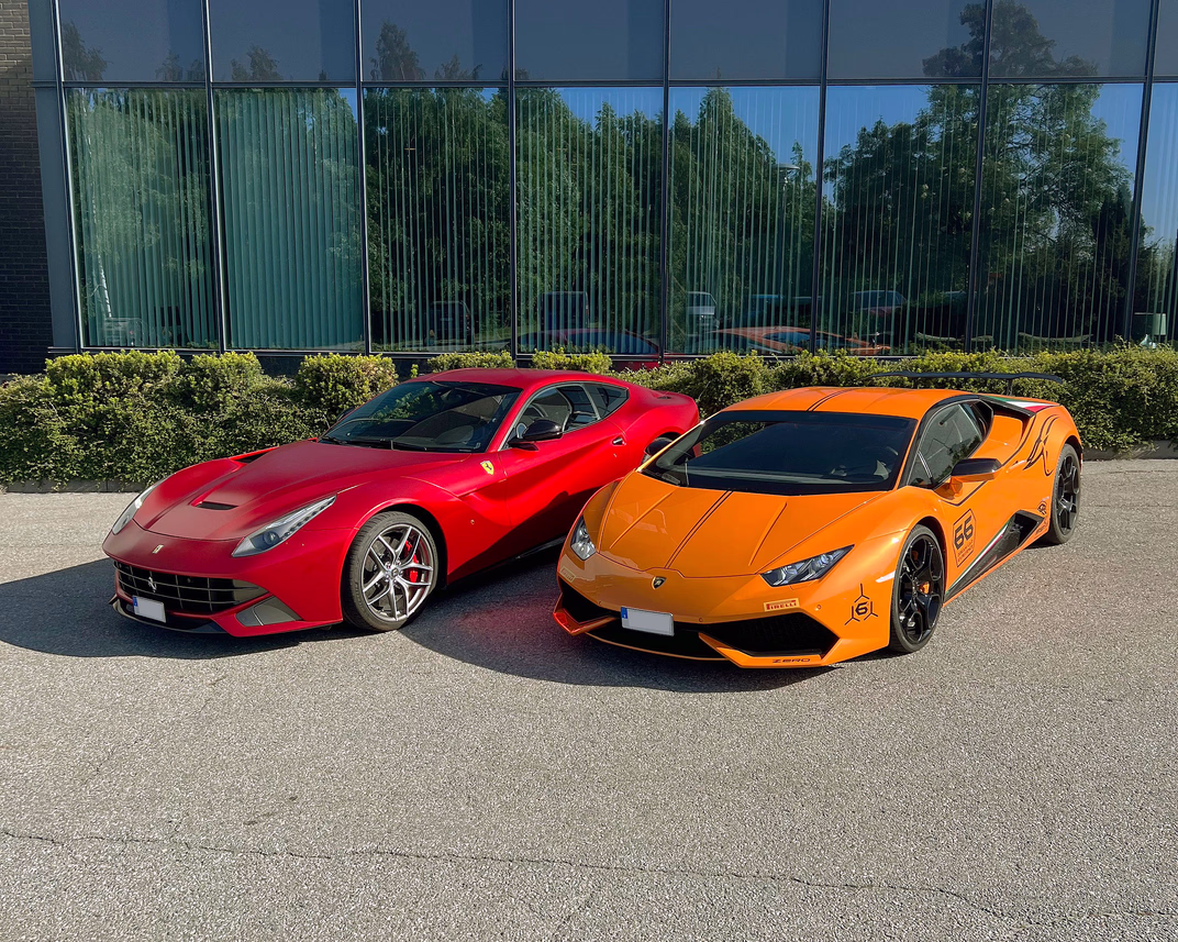 Kjør Ferrari & Lamborghini
