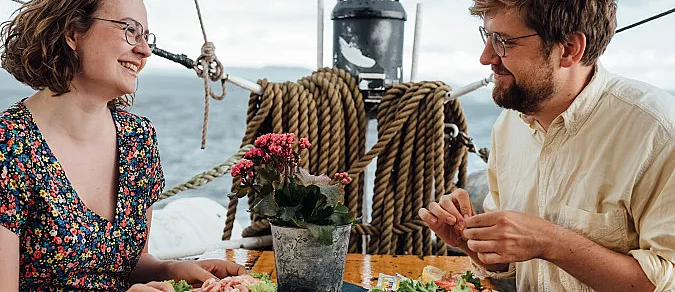 Fjordcruise med reker for to