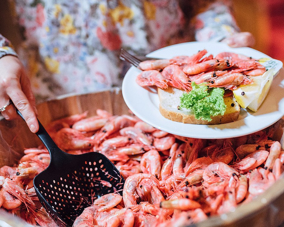 Fjordcruise med rekebuffet