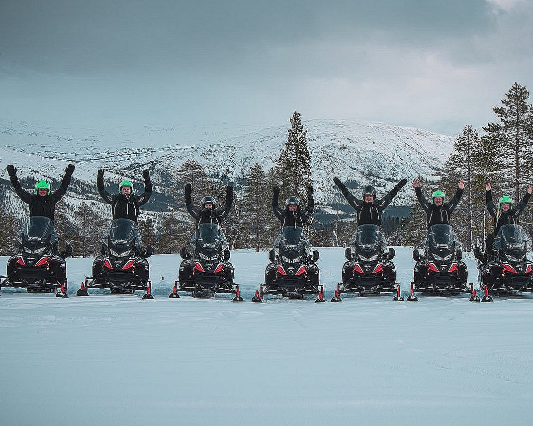 Snøscootersafari