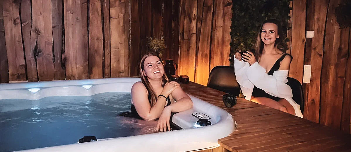 Spa, jacuzzi & badstue for to