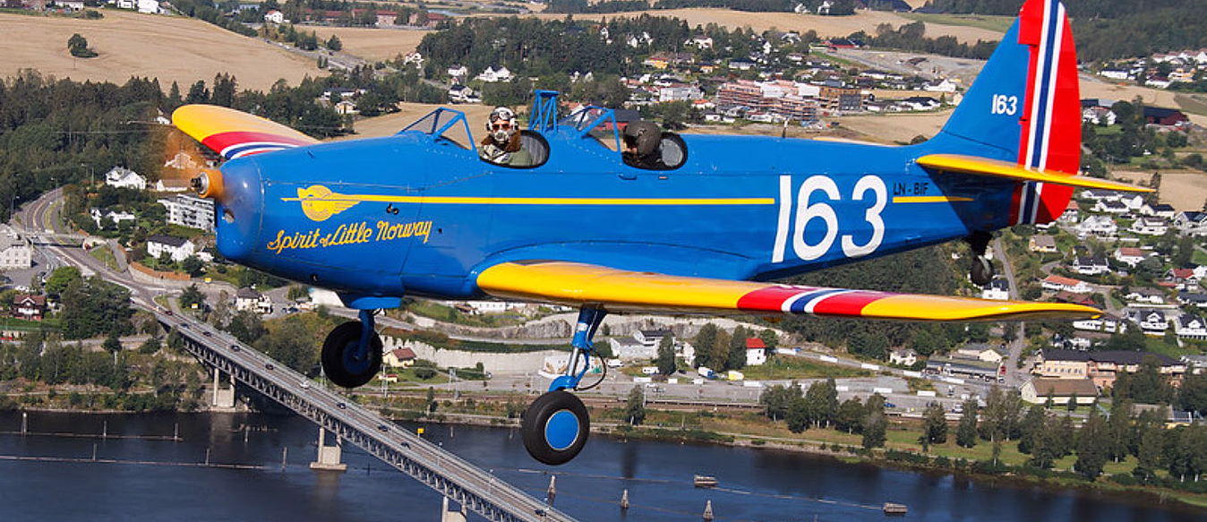 Opplevelsesflyving med Fairchild Cornell
