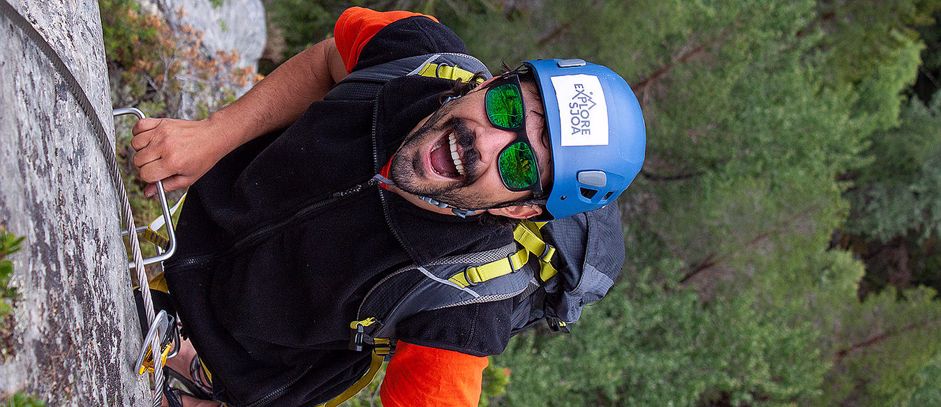 Rafting og Via Ferrata