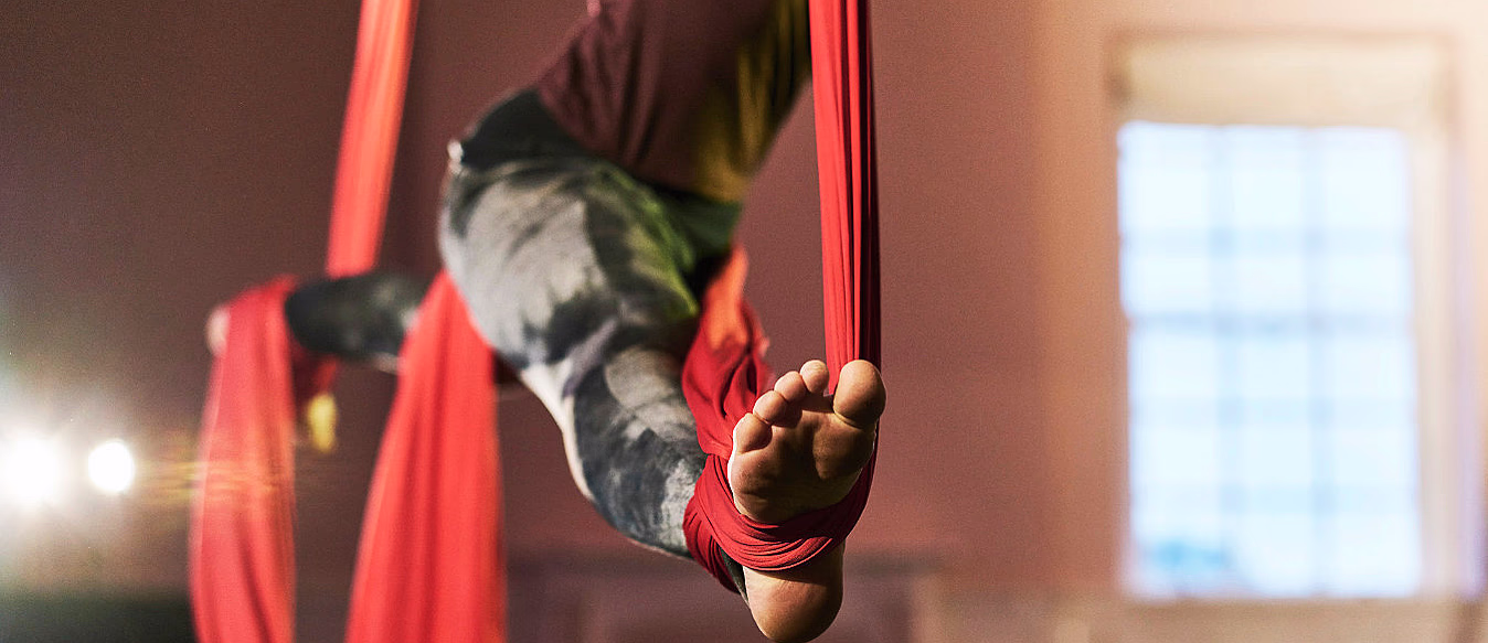 Aerial silks for to