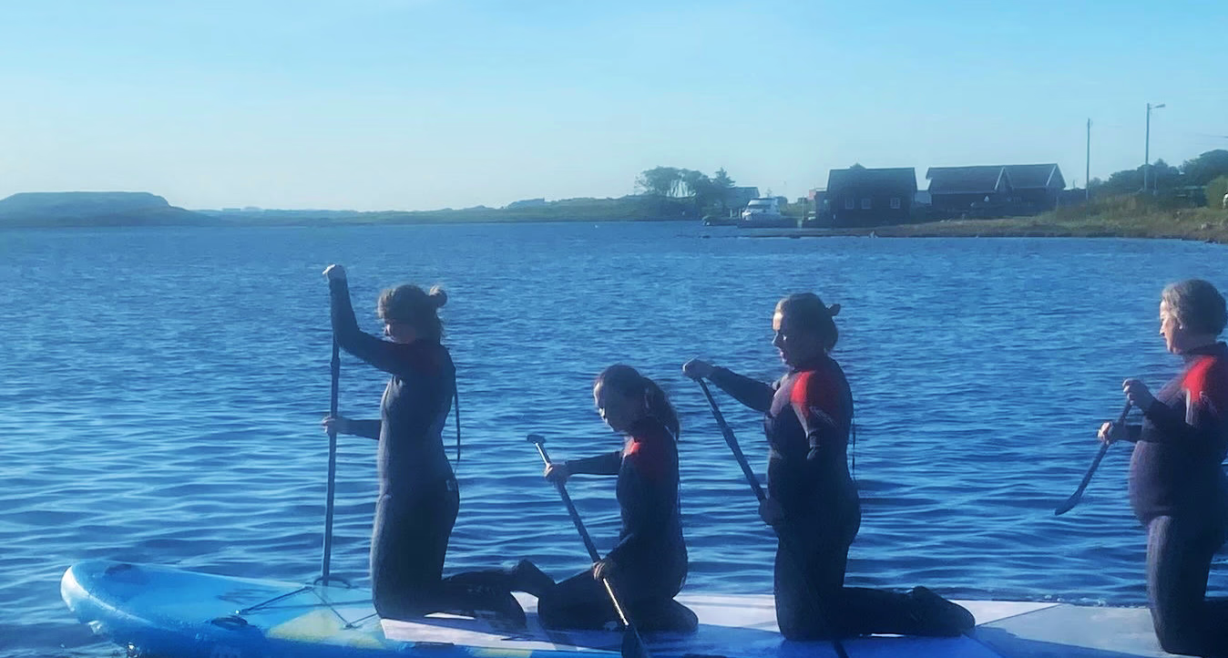 En fantastisk gøy vannaktivitet står for tur!