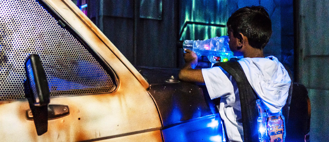 Lekeland og vindtunnel