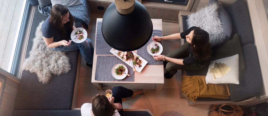 Luksuriøs tretopphytte