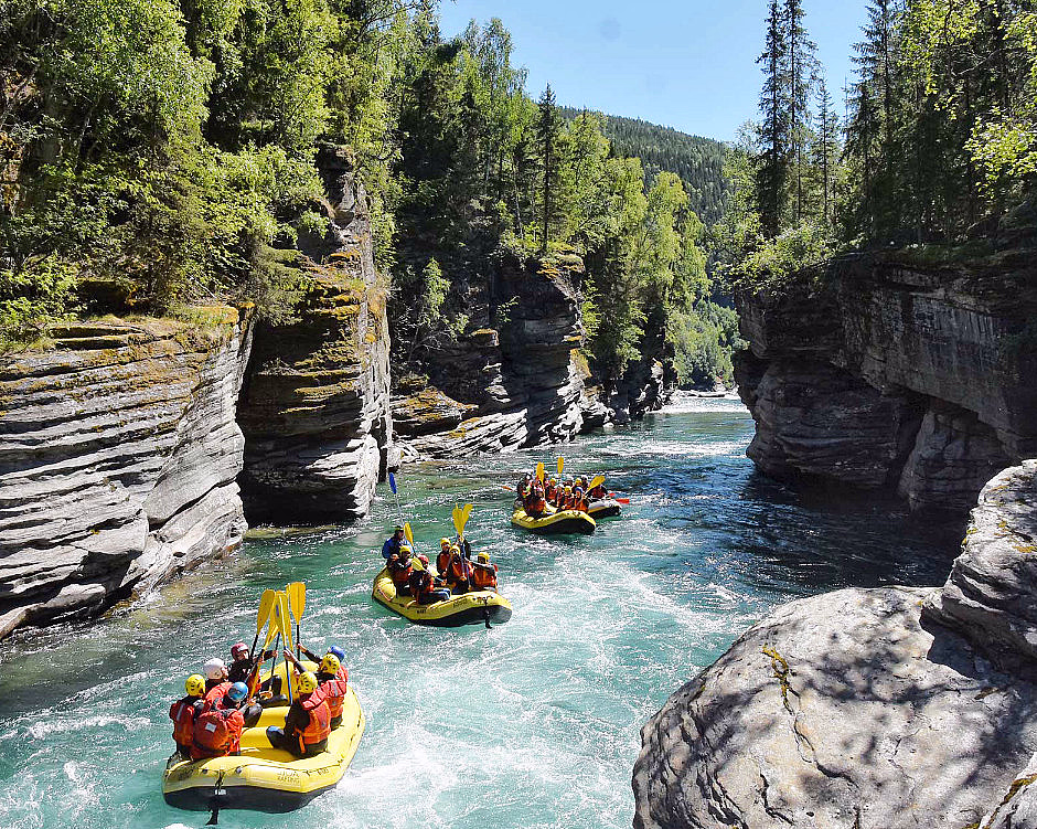 Rafting heldag