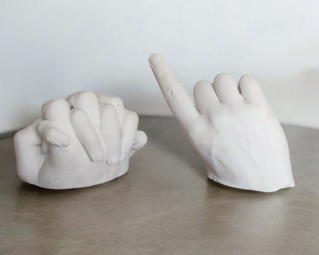 Din hånd som kunst for to