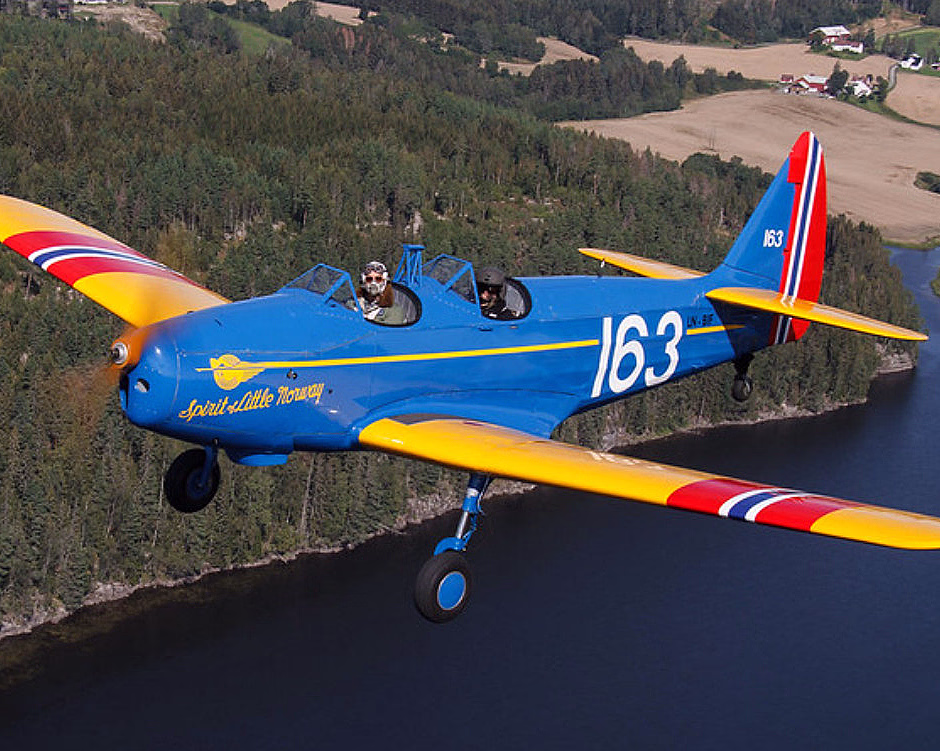 Opplevelsesflyving med Fairchild Cornell