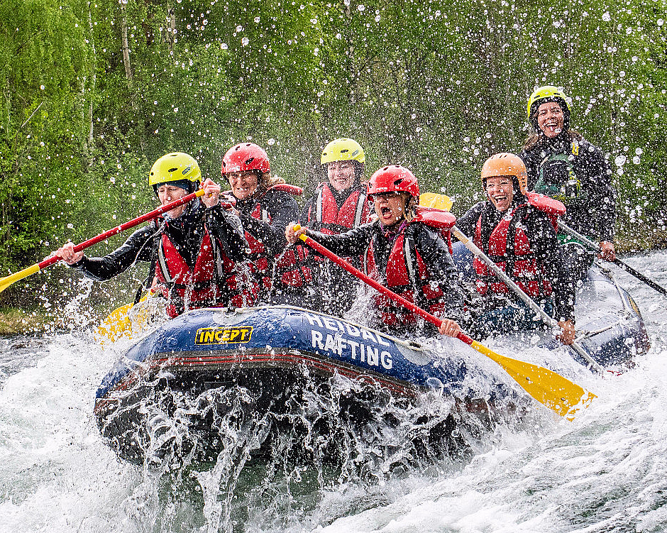 Rafting og Via Ferrata