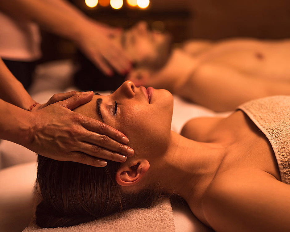 Duomassasje med IR Sauna