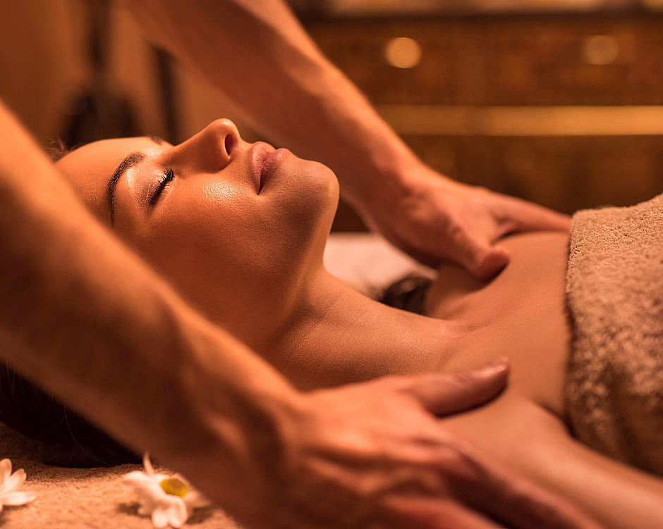 Massasje med IR Sauna