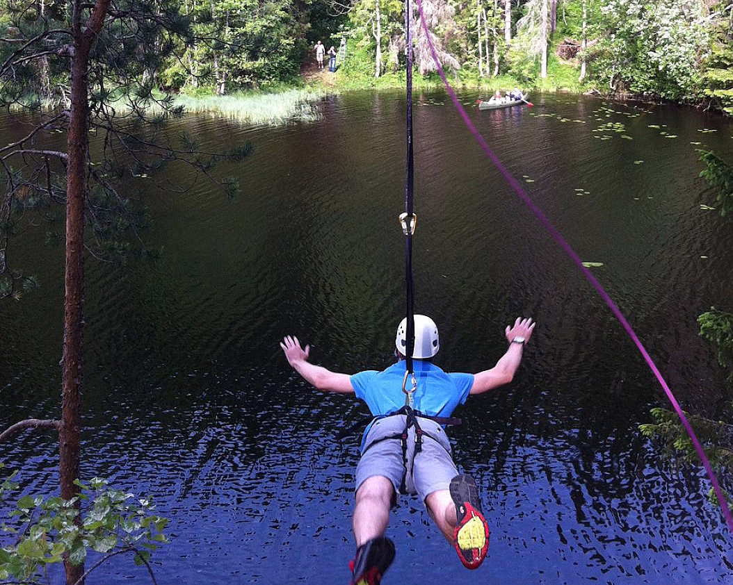 Zipline i Nordmarka