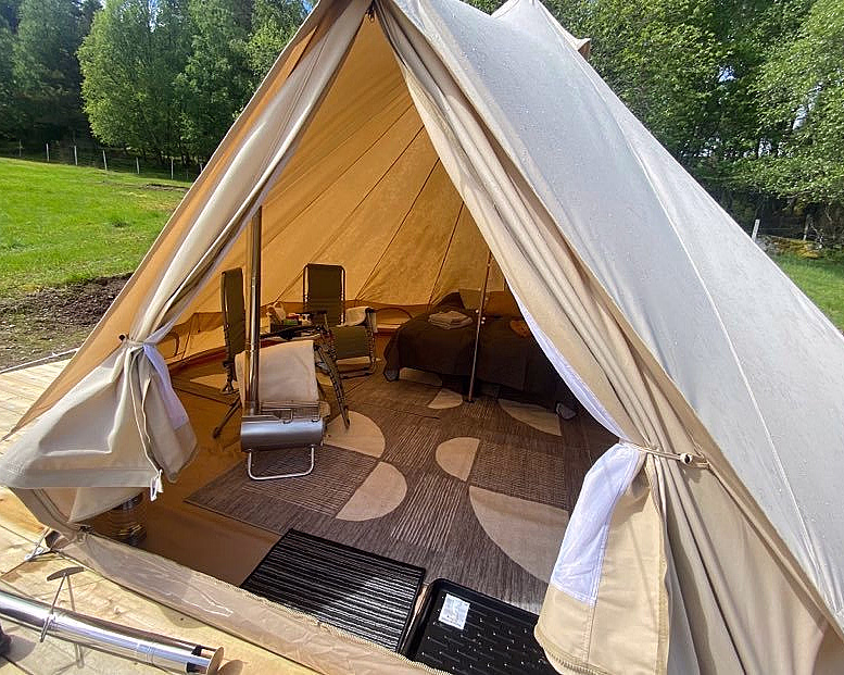 Glamping & alpakkavandring