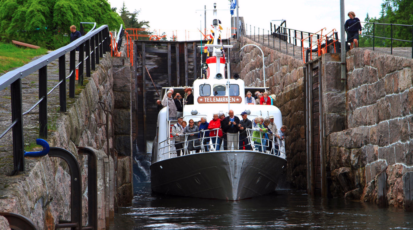 Kanalcruise med hotell