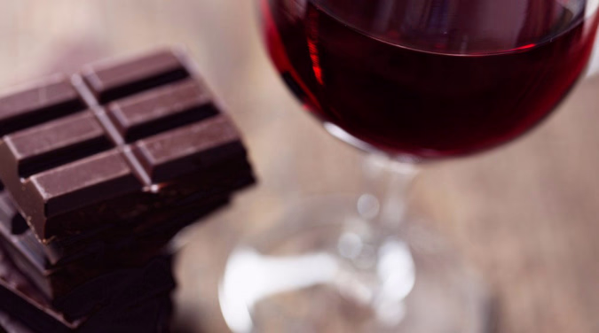 Vin og sjokoladekveld for to