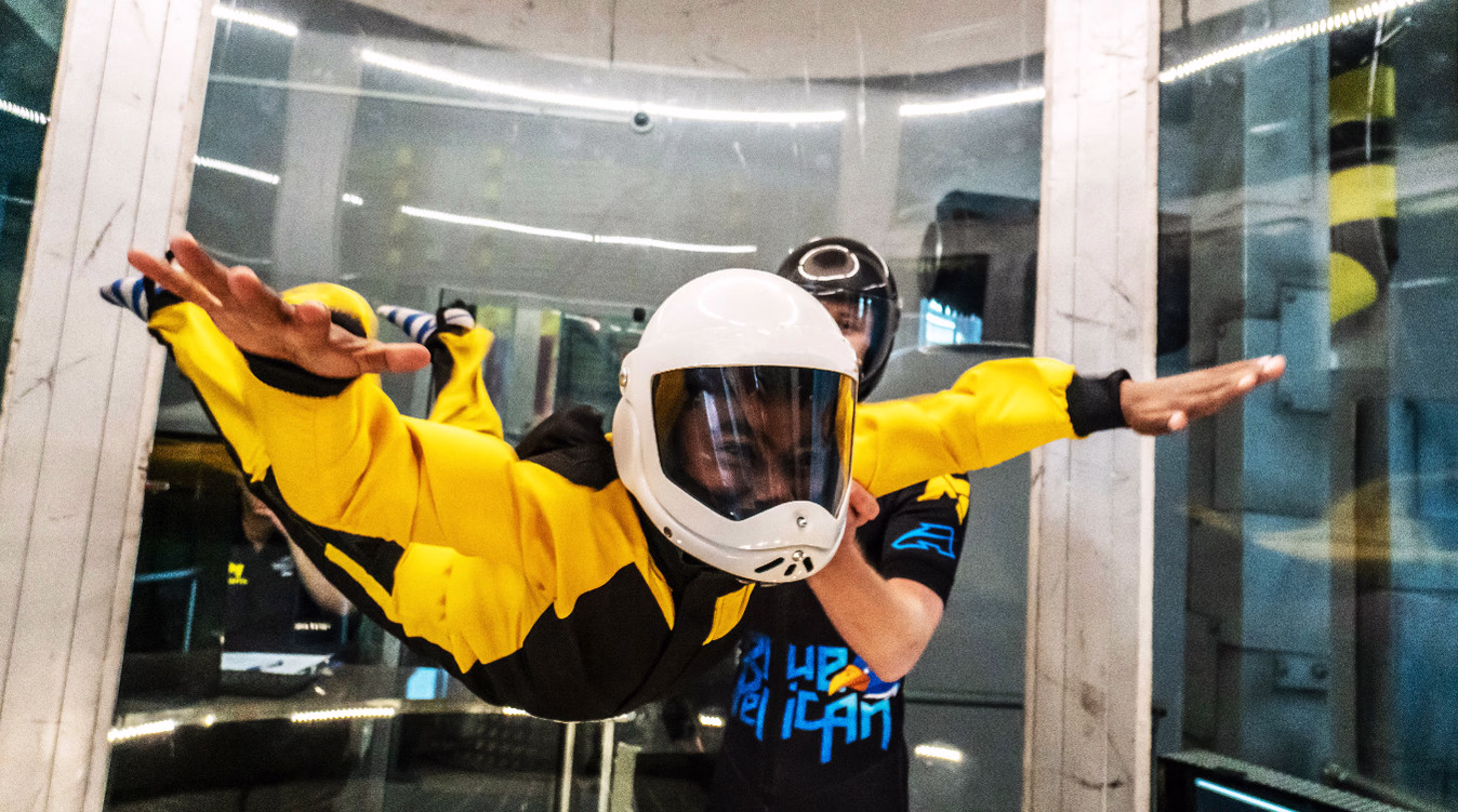 Lekeland og vindtunnel