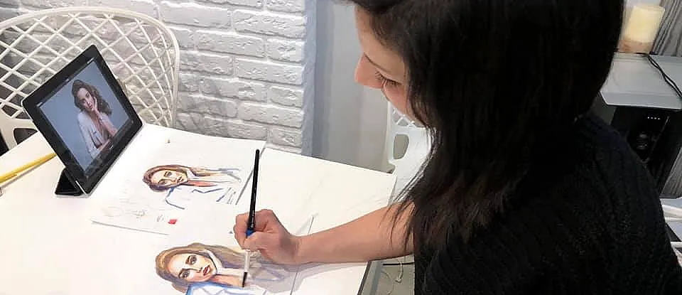 Oljemaling med kunstner x 3