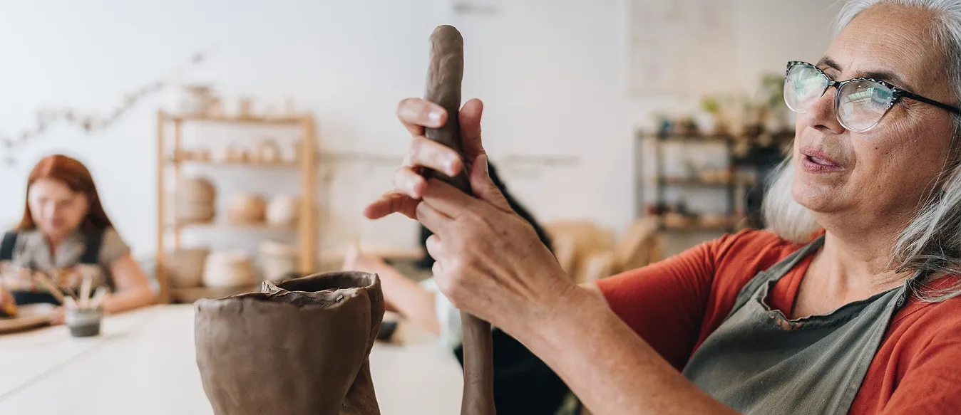 Keramikkurs i å lage vase