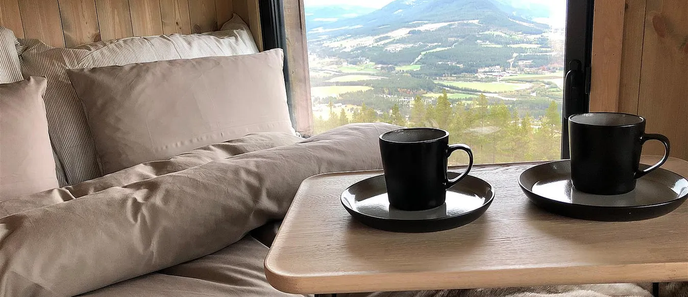 Natt i fjelltopphytte