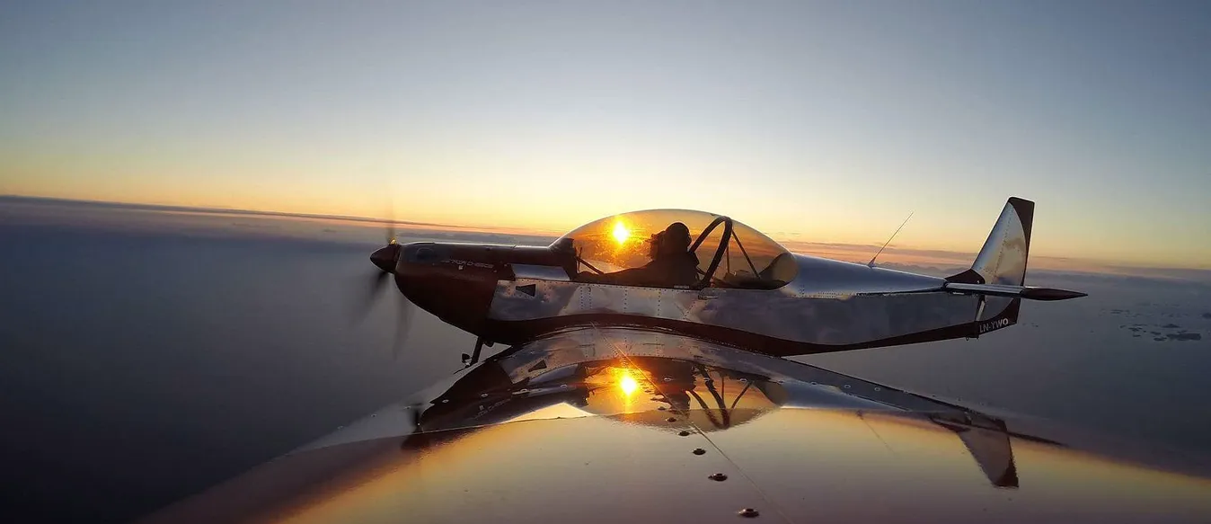 Flyleksjon og flytur med pilot