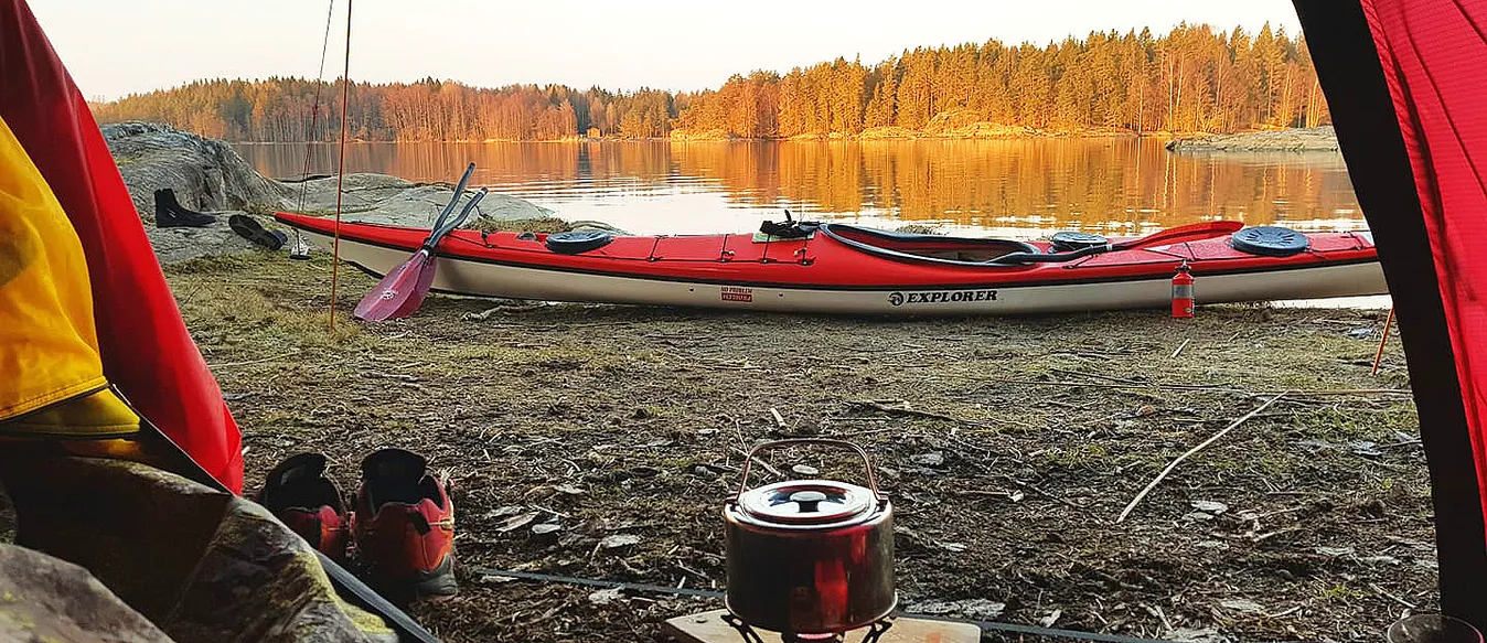 Kajakkeventyr og friluftspakke