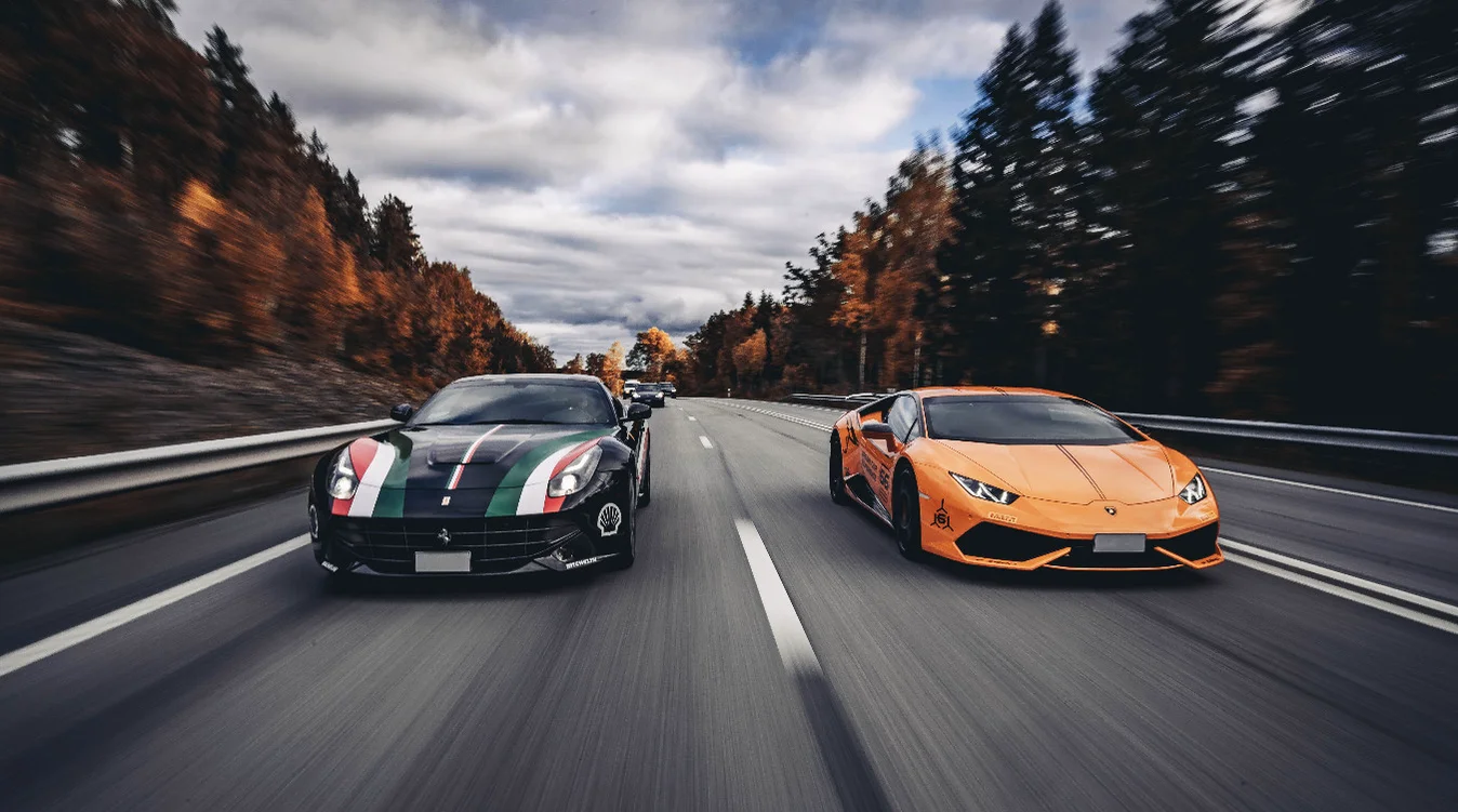 Kjør Ferrari & Lamborghini Premium