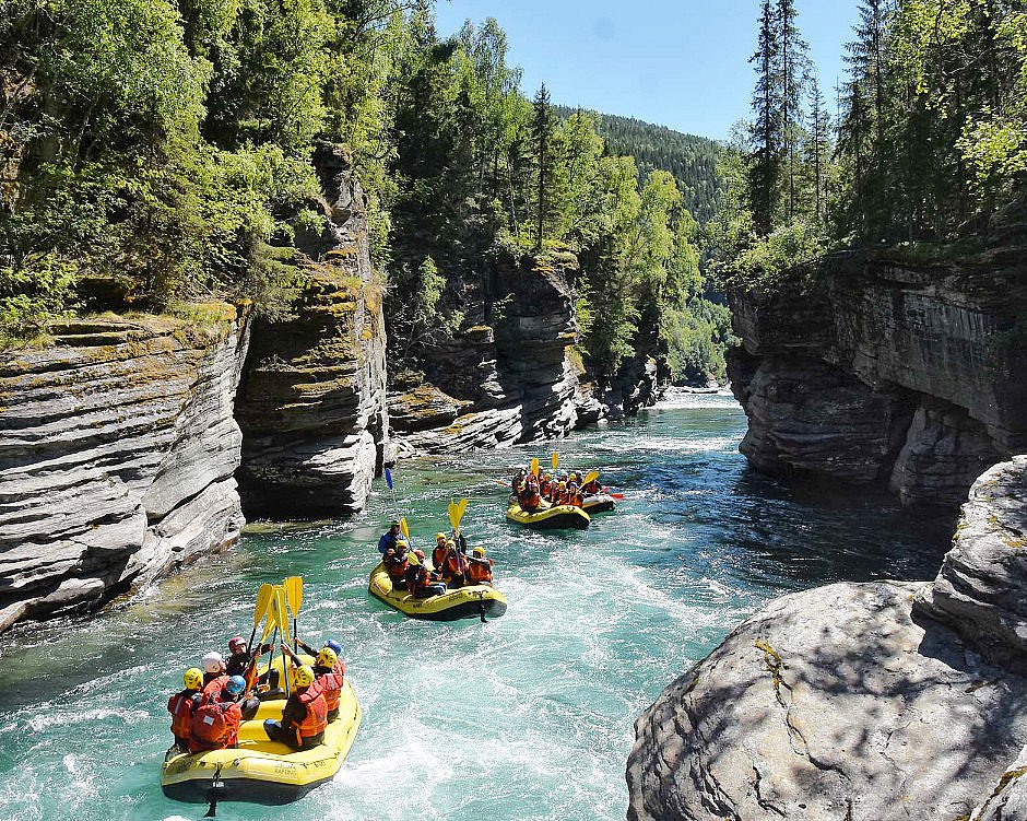 Rafting heldag