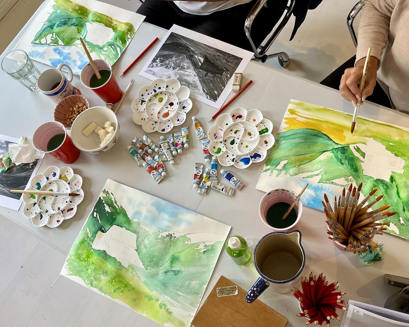 Akvarell watercolor workshop