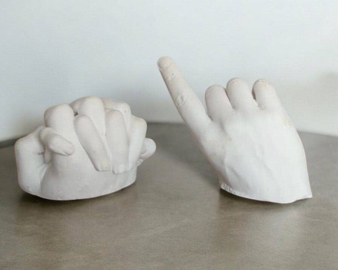 Din hånd som kunst for to