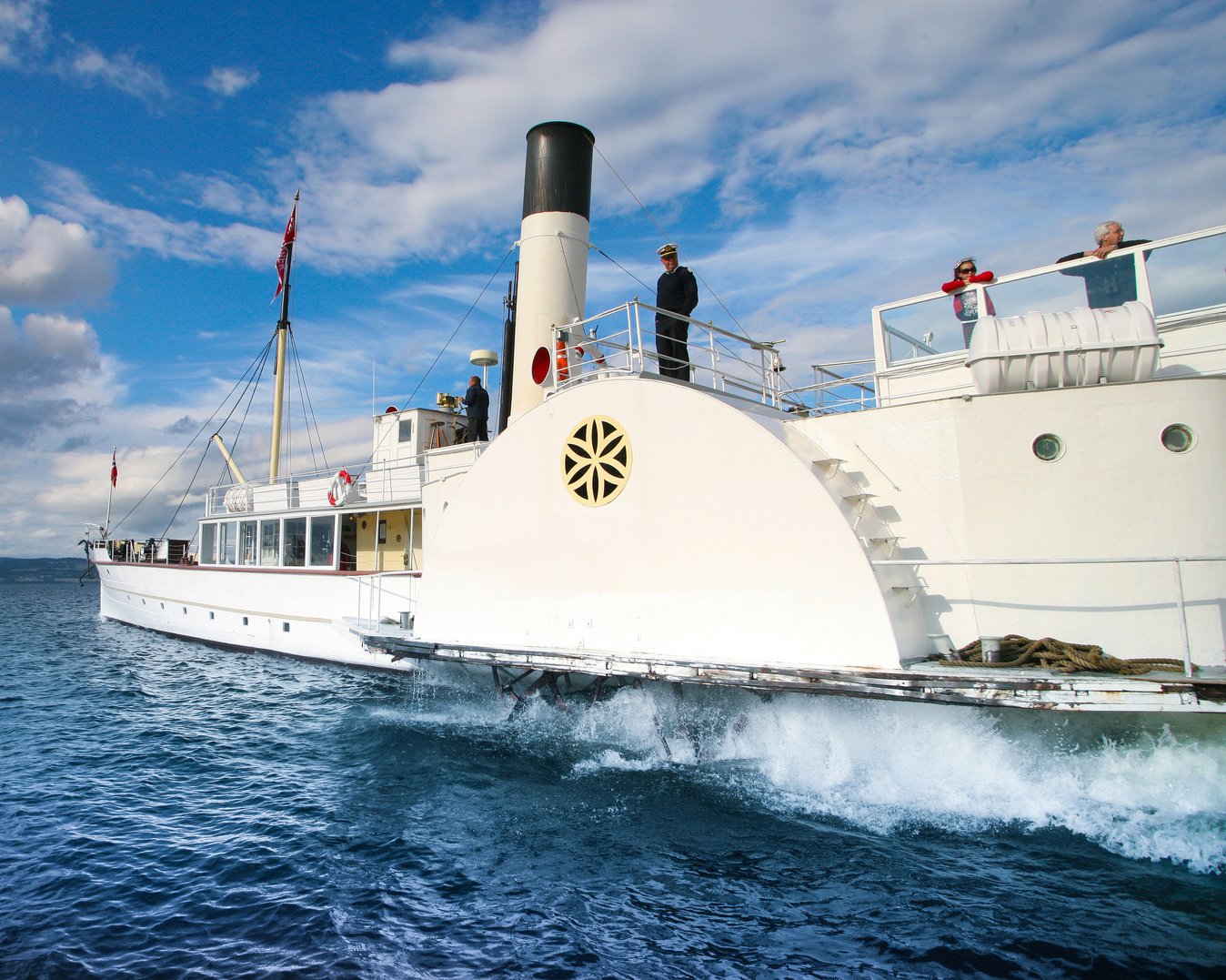 Hjuldamper med middag