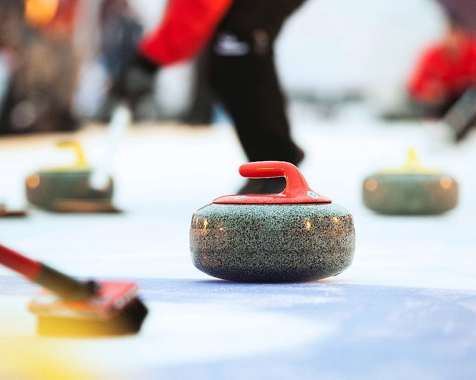 Curling med instruktør